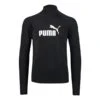 Puma Swim Rash Guard Long Sleeve Swim Shirt Black