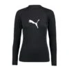 Puma Swim Rash Guard Long Sleeve Swim Shirt Black Women