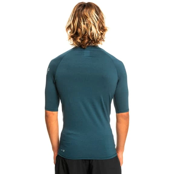 Quiksilver Surf All Time Short Sleeve T-Shirt Navy Blue White 3 Quiksilver Surf All Time Short Sleeve T-Shirt Navy Blue White - Image 3