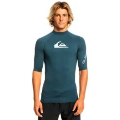 Quiksilver Surf All Time Short Sleeve T-Shirt Navy Blue White 9 Quiksilver Surf All Time Short Sleeve T-Shirt Navy Blue White -Flow Stroke Sales qui eqywr03358 byjh 004