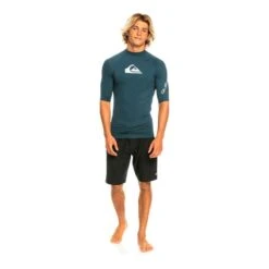 Quiksilver Surf All Time Short Sleeve T-Shirt Navy Blue White 11 Quiksilver Surf All Time Short Sleeve T-Shirt Navy Blue White -Flow Stroke Sales qui eqywr03358 byjh 006