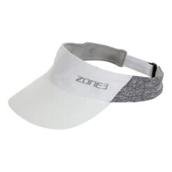 Zone3 Lightweight Race Visor White Grey