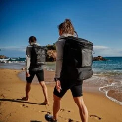 Zone3 Transition 40L Backpack Black -Flow Stroke Sales ra20tranb101 005