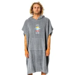 Rip Curl Icons Poncho Grey