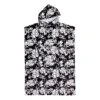 Poncho-Towel Roxy Warmy Sunset White Black Women