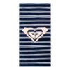 Towel Roxy Glimmer Of Hope Navy Blue White