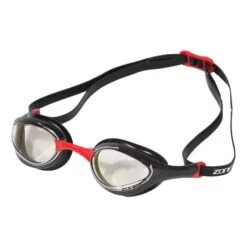 Zone3 Volare Streamline Racing Swim Goggles Black Red