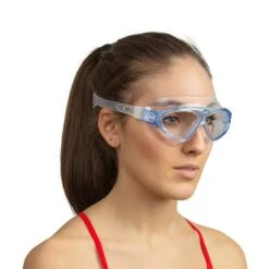 Seac Vision Swimming Goggles Blue With Clear Lenses Kids -Flow Stroke Sales sec 1520015160000a 005