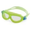 Seac Matt Swimming Goggles Green With Clear Lenses Kids