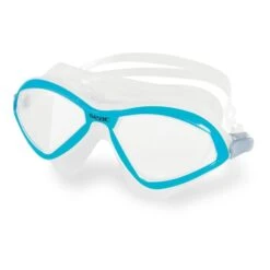 Seac Diablo Swimming Goggles Blue With Clear Lenses