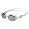 Speedo Mariner Pro Swimming Goggles White With Grey Mirrored Lenses