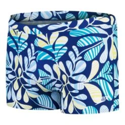 Speedo Escape Aquashort Swim Shorts Light Blue Yellow Dark Blue