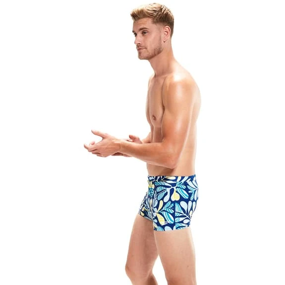 Speedo Escape Aquashort Swim Shorts Light Blue Yellow Dark Blue 5 Speedo Escape Aquashort Swim Shorts Light Blue Yellow Dark Blue - Image 5