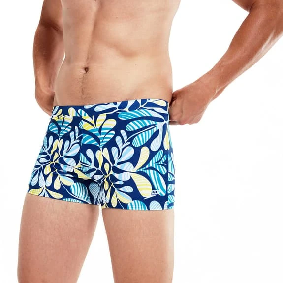 Speedo Escape Aquashort Swim Shorts Light Blue Yellow Dark Blue 6 Speedo Escape Aquashort Swim Shorts Light Blue Yellow Dark Blue - Image 6