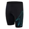 Speedo Hyper Boom Placement Swimming Shorts Black Light Blue