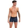 Speedo Valmilton Swim Shorts Dark Blue Black Grey
