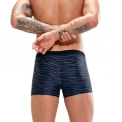 Speedo Valmilton Swim Shorts Dark Blue Black Grey -Flow Stroke Sales so 8 00303115180 006