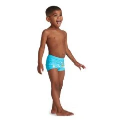 Speedo Tommy Turtle Placement Aquashort Blue Orange Kids -Flow Stroke Sales so 8 05394d820 005
