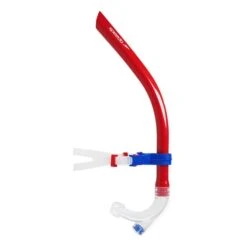 Speedo Centre Snorkel Red Blue