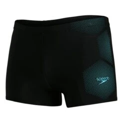 Speedo Tech Placement Aquashort Black Blue