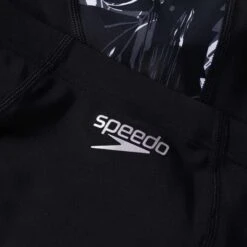 Speedo Storm Wave Allover Digital V Panel Aquashort Swim Shorts Black Grey -Flow Stroke Sales so 8 11366h223 006