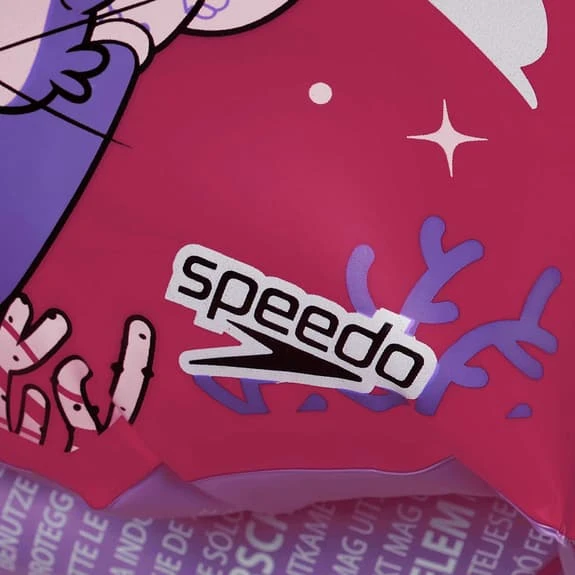 Speedo Learn To Swim Printed Character Arm Warmers Pink Lilac Pastel White Kids 4 Speedo Learn To Swim Printed Character Arm Warmers Pink Lilac Pastel White Kids - Image 4