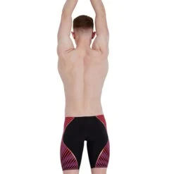 Speedo Fastskin LZR Pure Intent Jammer Shorts Black Red 8 Speedo Fastskin LZR Pure Intent Jammer Shorts Black Red -Flow Stroke Sales so 8 11976h312 003