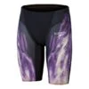 Speedo Fastskin LZR Pure Valor Swim Shorts Black Purple White