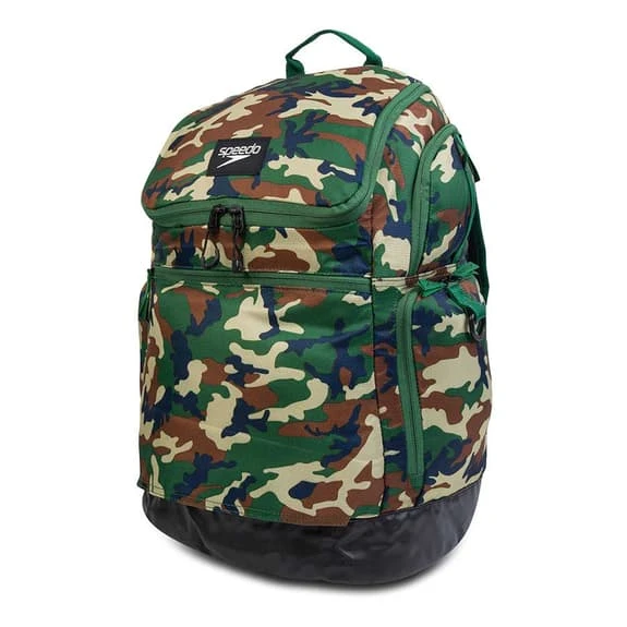 Speedo Teamster 2.0 35L Backpack Green Brown 1 Speedo Teamster 2.0 35L Backpack Green Brown
