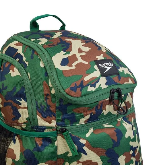 Speedo Teamster 2.0 35L Backpack Green Brown 4 Speedo Teamster 2.0 35L Backpack Green Brown - Image 4