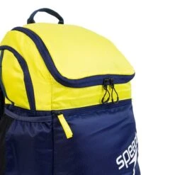 Speedo Teamster 2.0 35L Backpack Navy Blue Yellow -Flow Stroke Sales so 8 12812f962 004