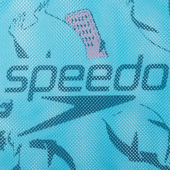 Speedo Printed Mesh Bag XU Blue 2 Speedo Printed Mesh Bag XU Blue - Image 2