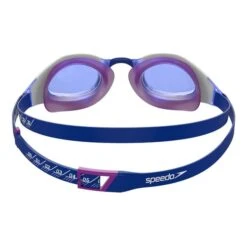 Speedo Fastskin Hyper Elite Swimming Goggles White Lilac With Blue Clear Lenses -Flow Stroke Sales so 8 12820f980 003