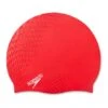 Speedo Bubble Active+ Swimming Cap Red White