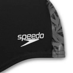 Speedo Boom Eco Endurance+ Swimming Cap Black Grey -Flow Stroke Sales so 8 13955a633 003
