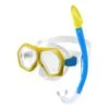 Swimming Goggles Speedo Leisure Blue Yellow With Clear Lenses Kids