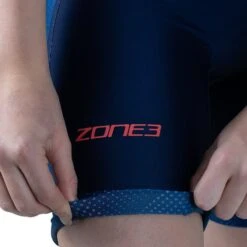 Zone3 Activate Plus Revolution Short Sleeve Trisuit Blue Pink Women 9 Zone3 Activate Plus Revolution Short Sleeve Trisuit Blue Pink Women -Flow Stroke Sales ts20wrev103 004