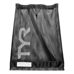 Swimming Bag TYR Mesh 75L Black