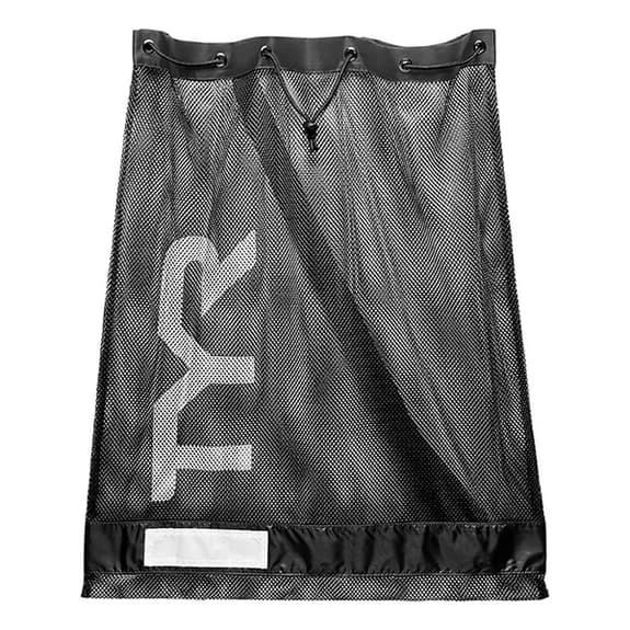 Swimming Bag TYR Mesh 75L Black 1 Swimming Bag TYR Mesh 75L Black