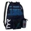 TYR Big Mesh Mummy 40L Backpack Navy Blue White