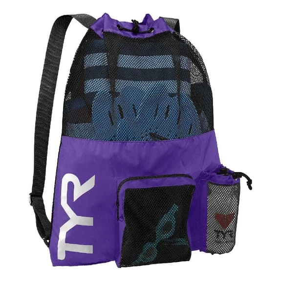 TYR Big Mesh Mummy 40L Backpack Lilac 1 TYR Big Mesh Mummy 40L Backpack Lilac
