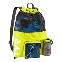 TYR Big Mesh Mummy 40L Backpack Green Black