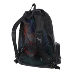 TYR Team Elite Mesh 40L Backpack Black 7 TYR Team Elite Mesh 40L Backpack Black -Flow Stroke Sales tyr lbmshelt001 004