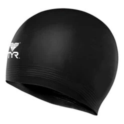Swimming Cap TYR Solid Latex Black