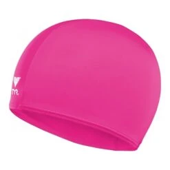 TYR Solid Lycra Swim Cap Pink
