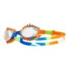 TYR Swimple TM Spikes Tie Swim Goggles Red Green Blue With Clear Lenses Kids