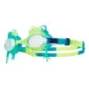 TYR Swimple Frog Swimming Goggles Blue Green With Clear Lenses Kids