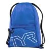 TYR Draw String 13L Swim Bag Navy Blue