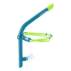 TYR Ultralite Elite Snorkel Blue Green