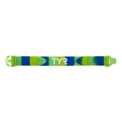 TYR Pull Strap Learning Belt Blue Green